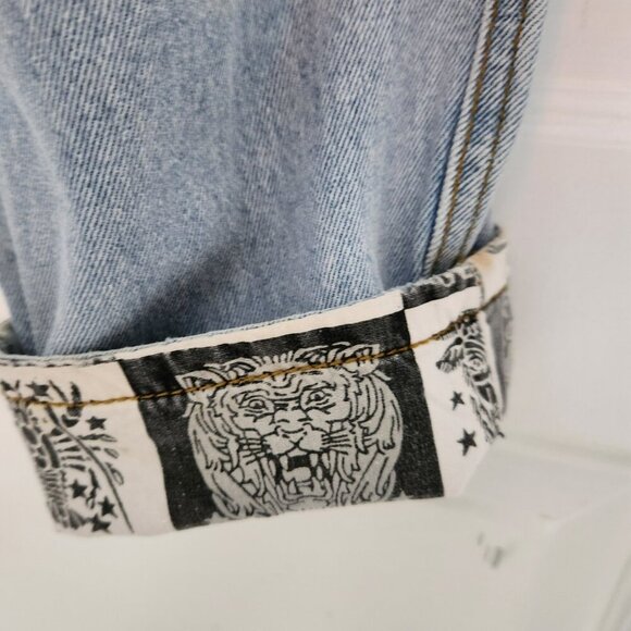 Vtg Get Used By Elie High Waisted Jeans-Size 29-Streetwear-Hip Hop-1992 - Picture 7 of 13